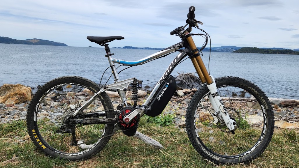 2011 Kona Coilair electric bike conversion