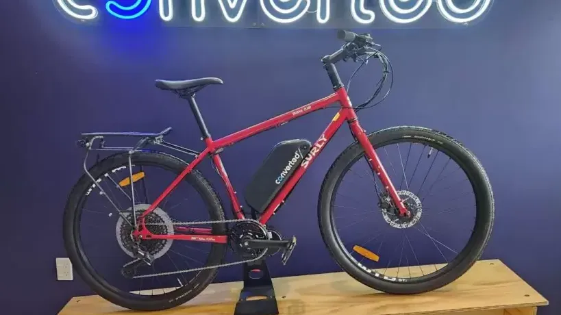 2018 Surly Bridge club electric bike conversion