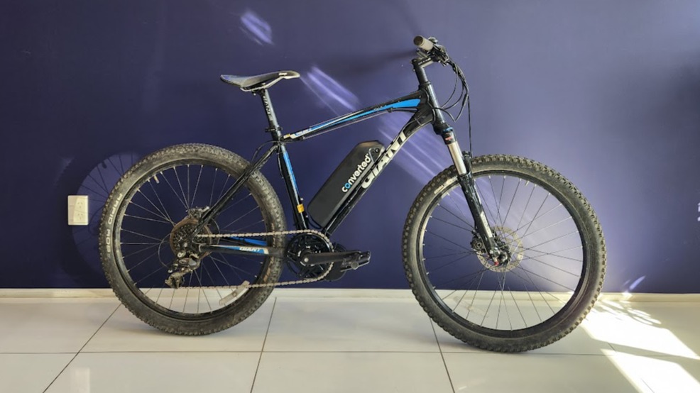 2008 Giant Talon electric bike conversion