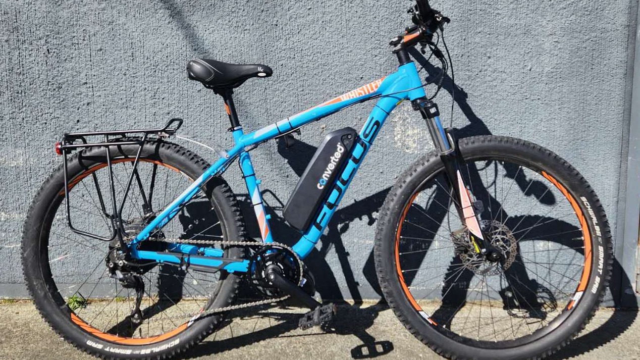 2018 Focus Whistler Plus electric bike conversion
