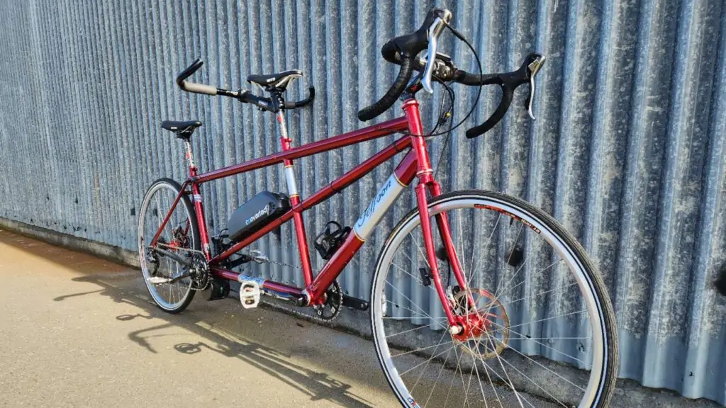Jeffson Custom Tandem electric bike conversion